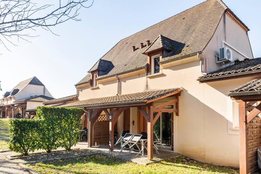Le N5 Des Hauts De Sarlat Apt Duplex Clim, Piscine, Parking Ngoại thất bức ảnh